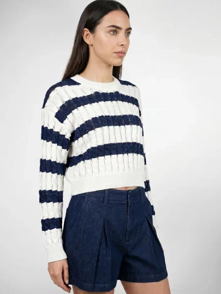 Pulover Tommy Jeans alb