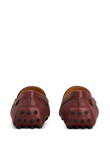 Pantofi loafer Tod's din piele roșu