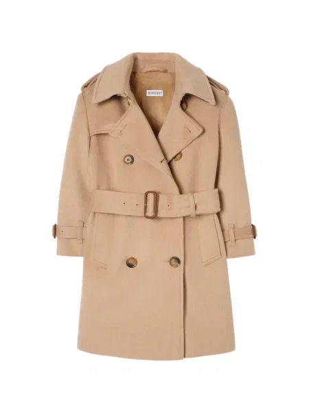 Trencz dziecięcy Burberry brązowy