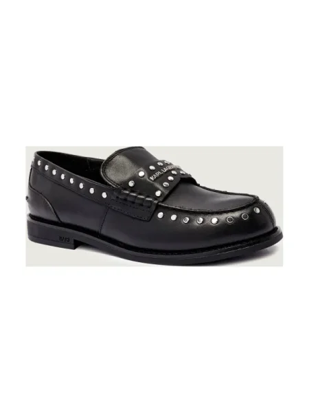 KARL LAGERFELD Mocasini negru