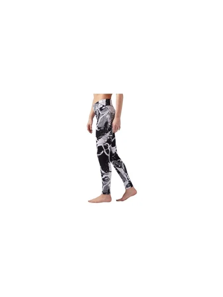 Pantaloni Reebok Sport cu imprimeu abstract