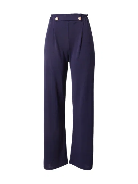 ABOUT YOU Pantaloni Emely Trousers închis albastru