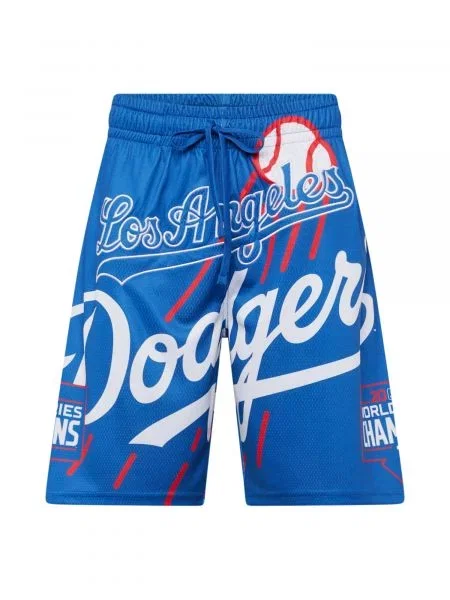 NEW ERA Kalhoty modrá / červená bílá