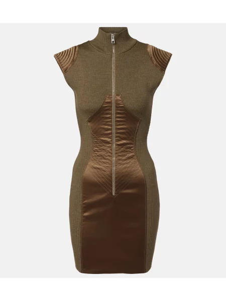 Rochie Jean Paul Gaultier de lână verde