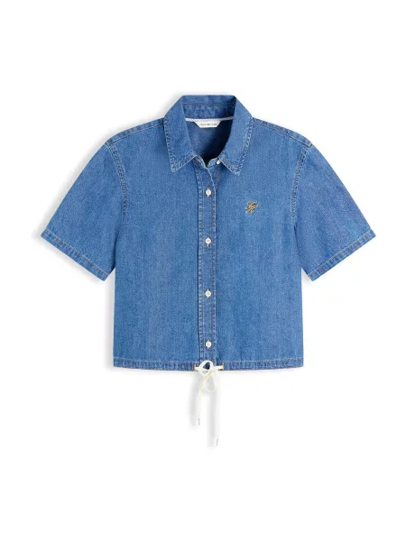 TOMMY HILFIGER Bluză MIA denim albastru