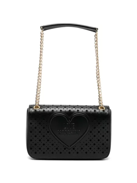 Body Love Moschino cu perforații negru