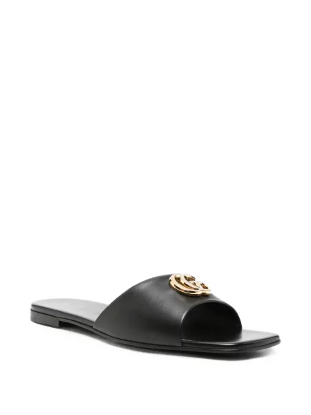 Sandale Gucci din piele negru