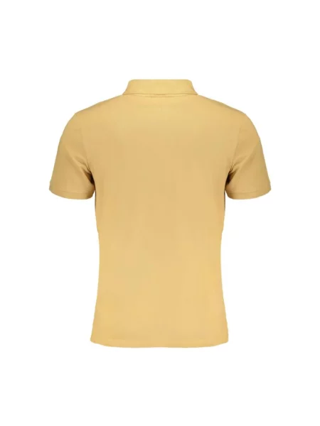 Haftowana koszulka polo Timberland beżowa