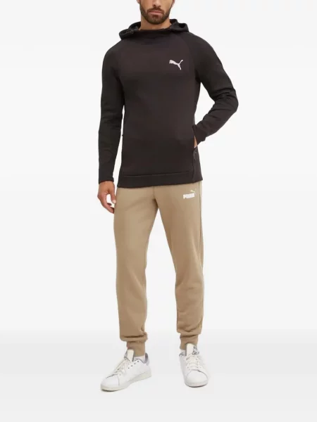 Hanorac cu glugă Puma cu autograf negru
