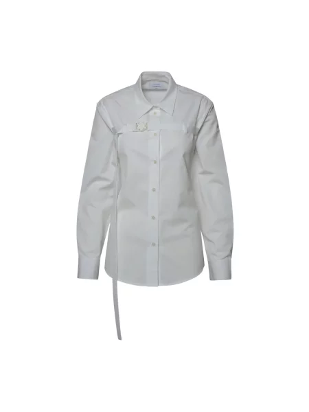 Koszula Off-white popelinowa biała