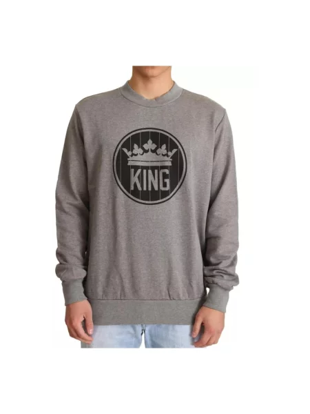 Sweter Dolce And Gabbana szary