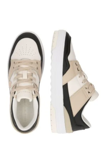 Kožené tenisky Tommy Hilfiger biela