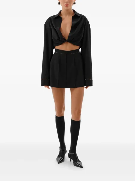 Pantaloni scurți Annafoxy negru