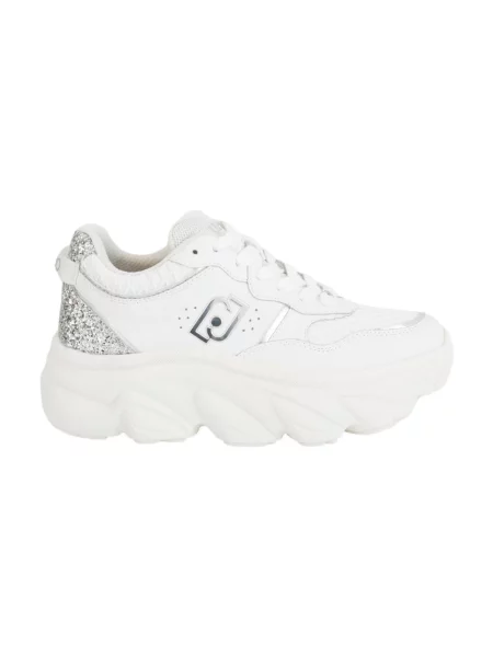 Sneakersy Liu Jo skórzane białe