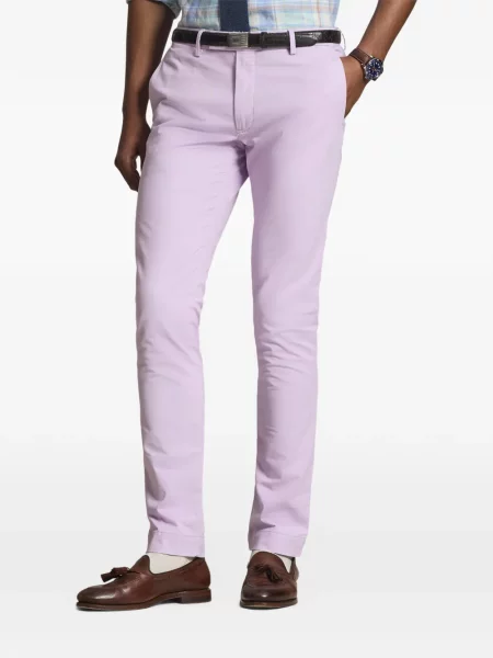 Ριγέ δερμάτινος κάλτσες Polo Ralph Lauren με κορδόνι μαύρο