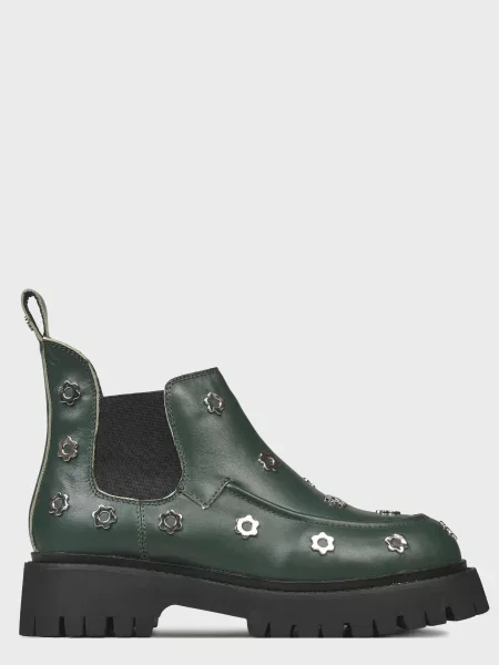 Ботинки Tuffoni зеленые