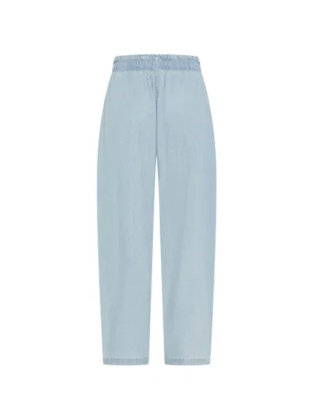 Pantaloni Deha din lyocell albastru