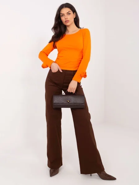 Bluză Italy Moda cu mâneci lungi lungă alb
