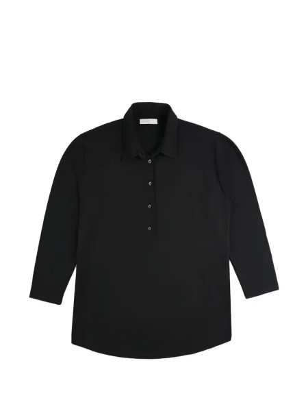 Поло тениска Slowear черно