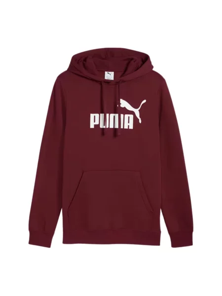 Bluza z kapturem Puma z kapturem czerwona
