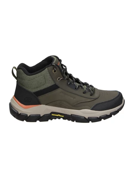 Pánske topánky SKECHERS Santoro Hopkins olive olivový