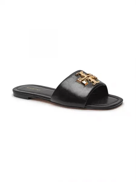 TORY BURCH De piele șlapi ELEANOR negru