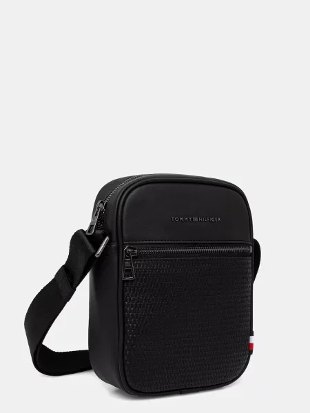 TOMMY HILFIGER Taška cez rameno čierna