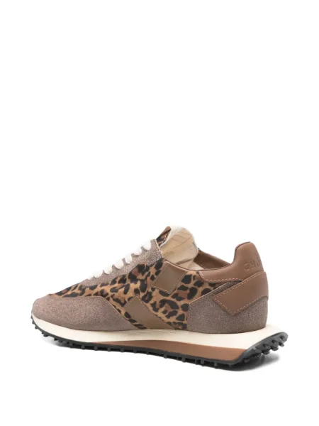 Tenisice Ghōud s vezicama s printom s leopard uzorkom smeđa