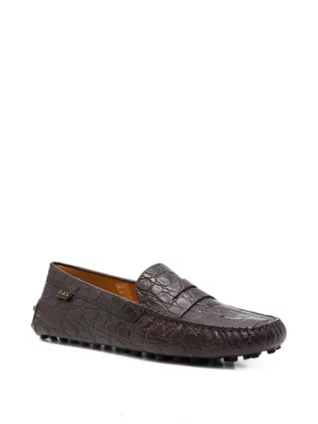 Pantofi loafer Tod's din piele maro