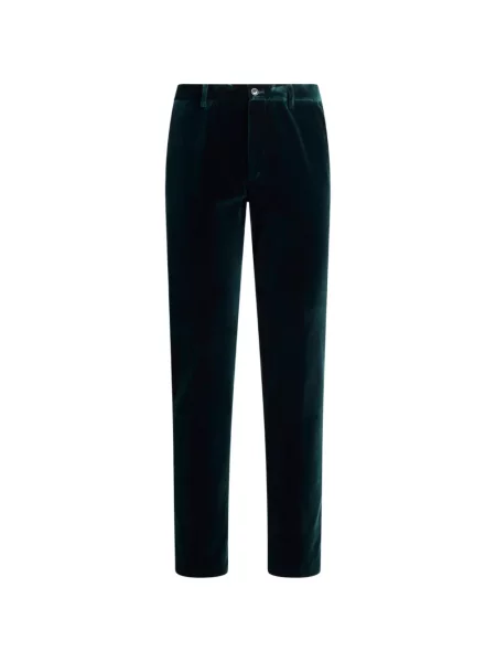 Pantaloni Etro de catifea verde