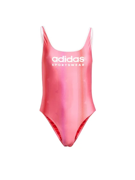 Costum de baie Adidas Sportswear roz