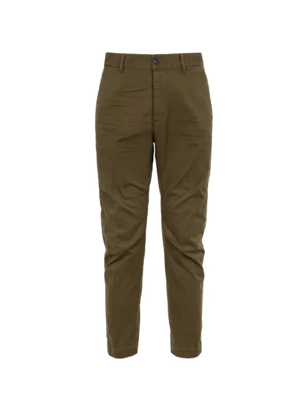 Pantaloni chino Dsquared2 verde