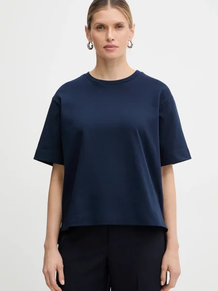 Weekend Max Mara tricou din MULTID bleumarin