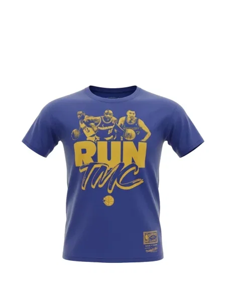 Tricou Mitchell & Ness albastru