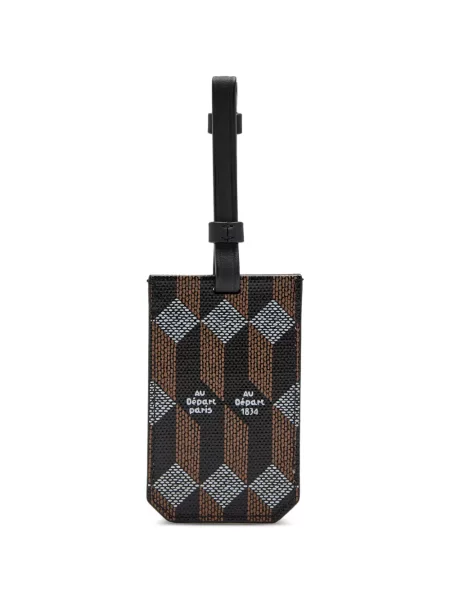 Куфар Au Départ с принт черно