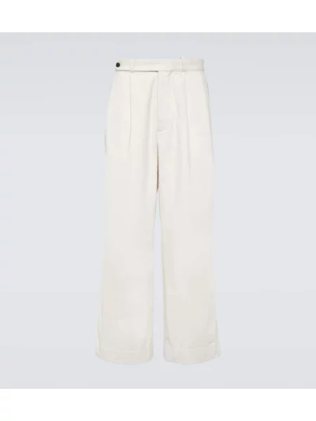 Široké kalhoty Bode bílé