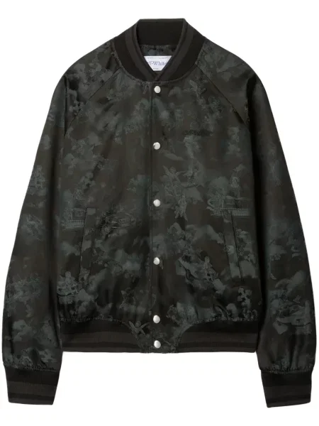 Geacă bomber Off-white alb