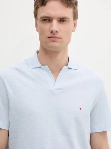 Polo tričko Tommy Hilfiger modrá