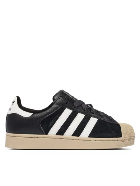 Trampki adidas Superstar II Core Black/ Core White/ Khaki Three EUR 38 czarne