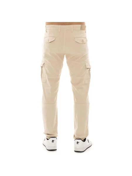 Pantaloni cargo Leone 1947 galben