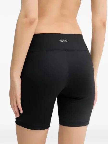 Pantaloni scurți Casall cu imagine negru