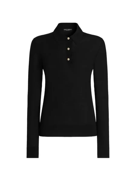 Pulover Dolce & Gabbana din cașmir negru