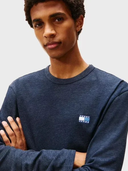 Лонгслів Tommy Jeans синій