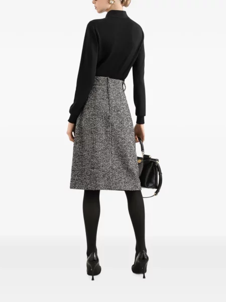 Pulover Dolce & Gabbana din cașmir negru
