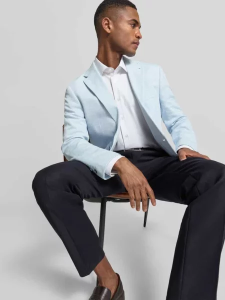 Marynarka Slim Fit na dwa z z patkami Mcneal