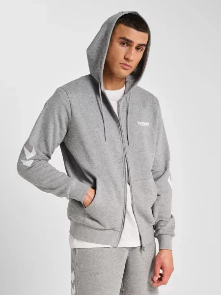 Bluza z kapturem Hummel Legacy szara