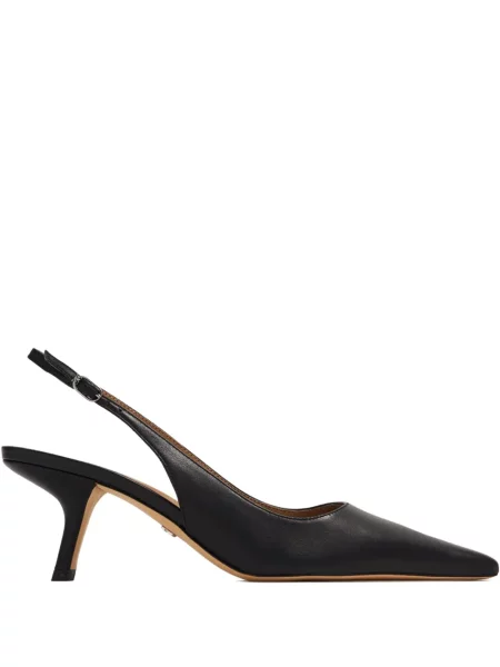 Pantofi cu toc Sam Edelman slingback negru