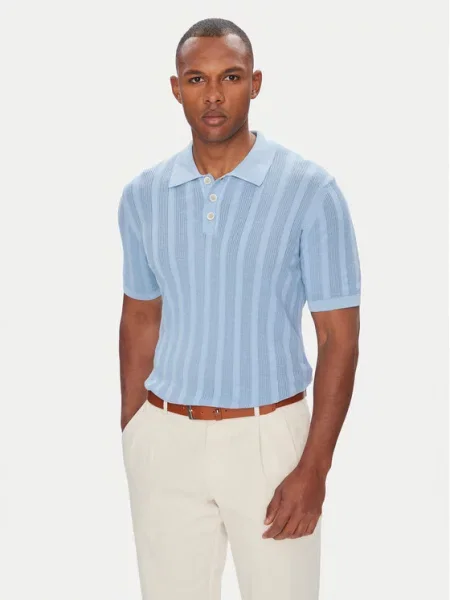 Baldessarini Поло B4 Slim Fit бежевий
