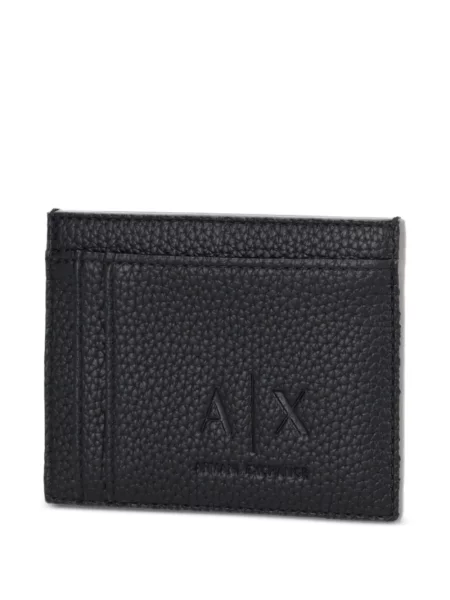 Pénztárca Armani Exchange autogrammal szürke