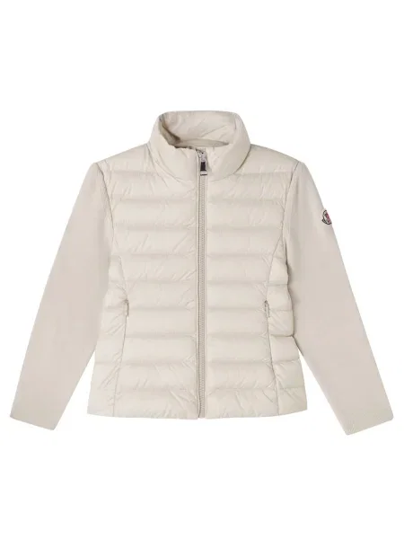 Gyerek pehelydzseki Moncler Enfant bézs